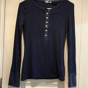 Petite ribbed long sleeve